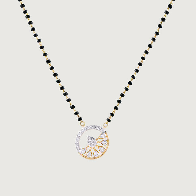 Timeless Shine Gold and Diamond Mangalsutra 3