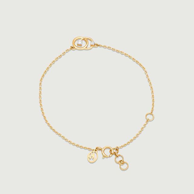 Intertwined Sparkle Diamond Bracelet 4