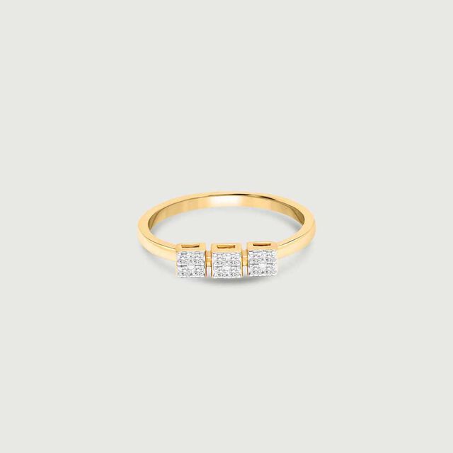 Sassy Stacked Diamond Ring 3