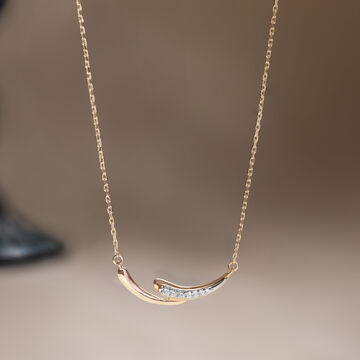 Subtle Grace Diamond Necklace