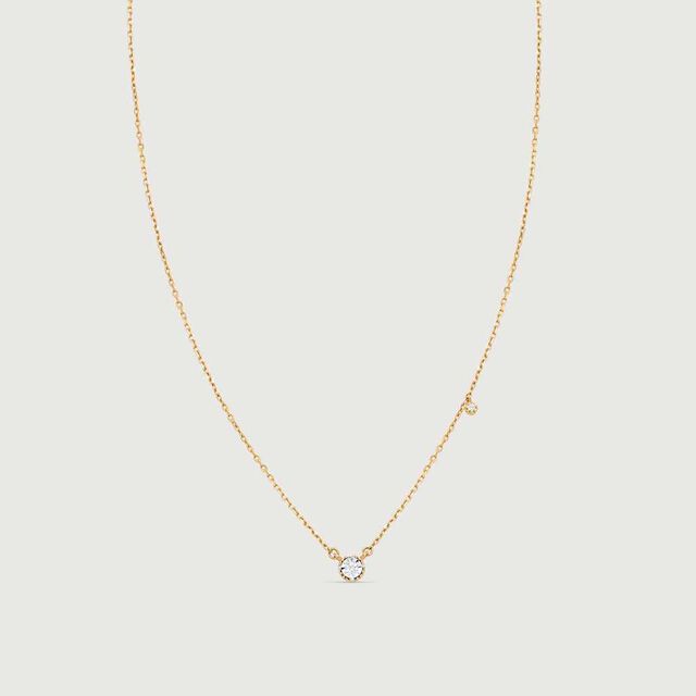 Dainty Dazzle Diamond Necklace 4