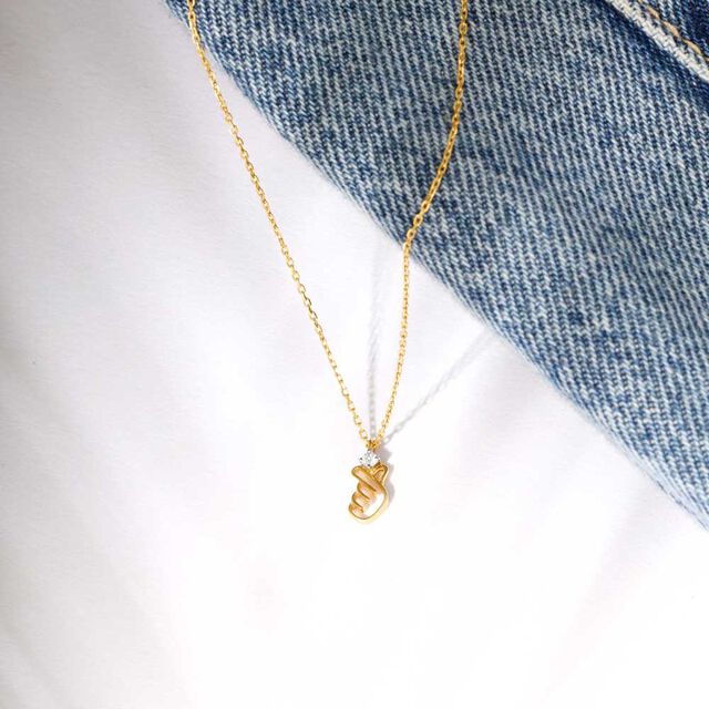 Playful Spark Diamond Necklace 