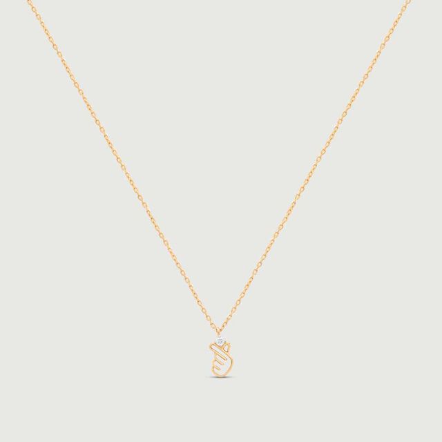 Playful Spark Diamond Necklace 4