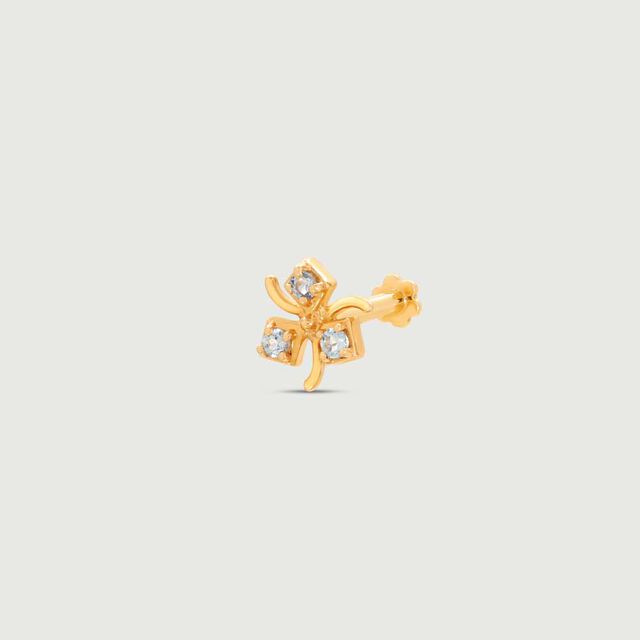 Chic Spin Topaz Nose Pin 5