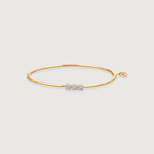 Sparkle Stack Diamond Bangle 3