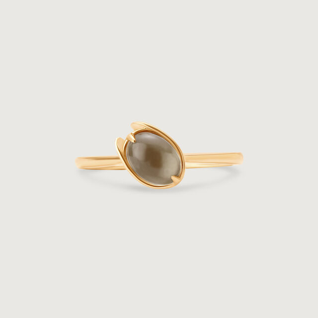 Firefly Fantasia 14 kt Gold & Green Amethyst Finger Ring 4