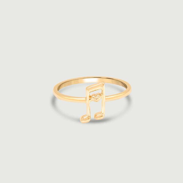Harmonic Beat Gold Ring 4