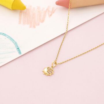 Dawn Hug Gold Pendant