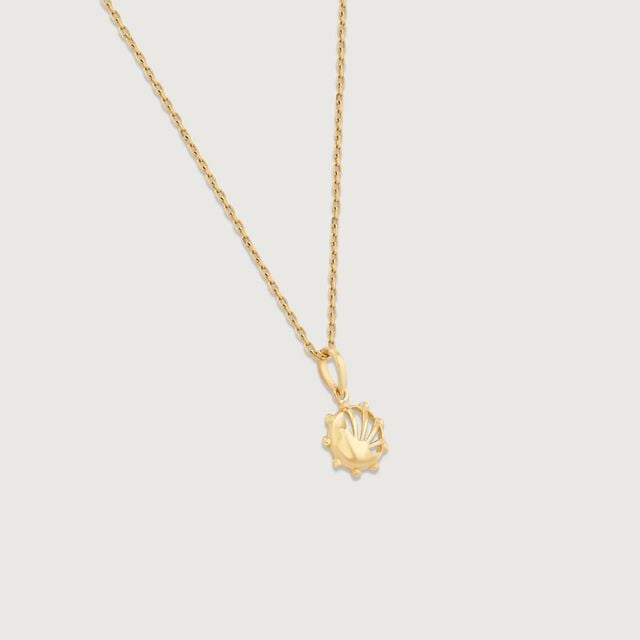 Dawn Hug Gold Pendant 5