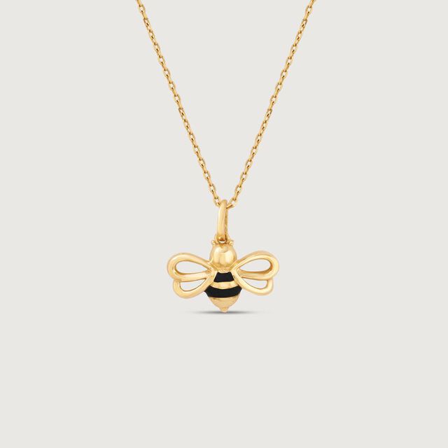 Little Bee Gold Pendant 4