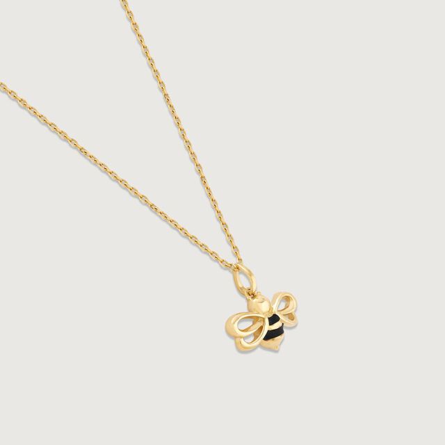 Little Bee Gold Pendant 5