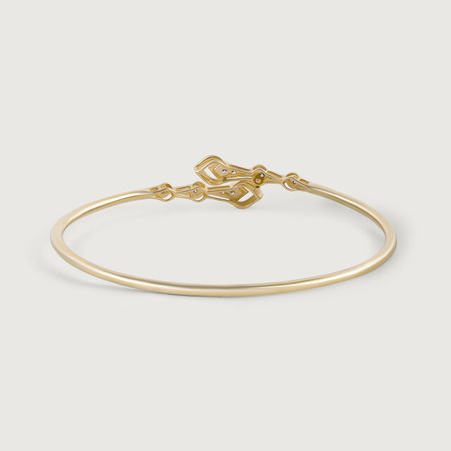 Glimmer Grove Gold and Diamond Bangle 3