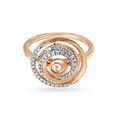 14KT Lighter Side Of Work Rose Gold Finger Ring,,hi-res image number null