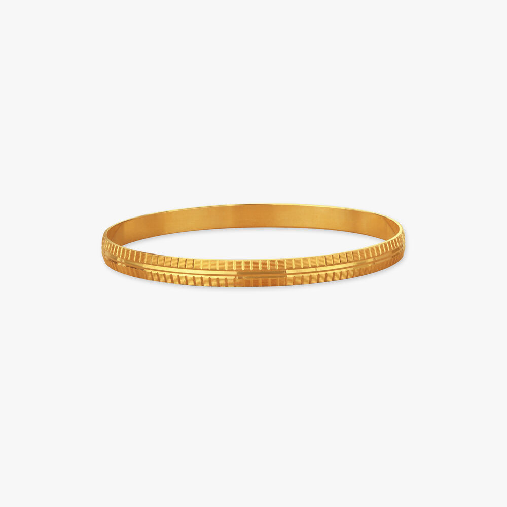 Gold Bangle Designs for Men Women Tanishq