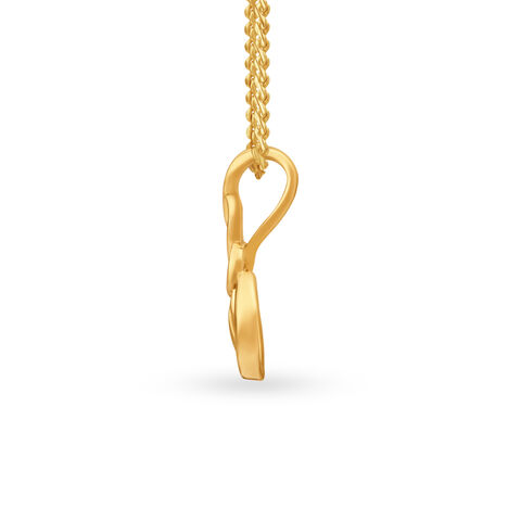 Dainty Abstract Pendant