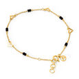 Mia Sutra DIY with Heart Shape Motif Multiple Stacking Charm Bracelet,,hi-res image number null