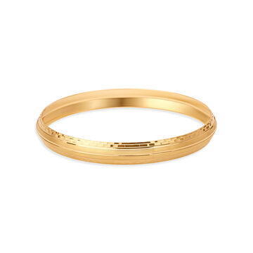 Splendid Gold Kada for Men