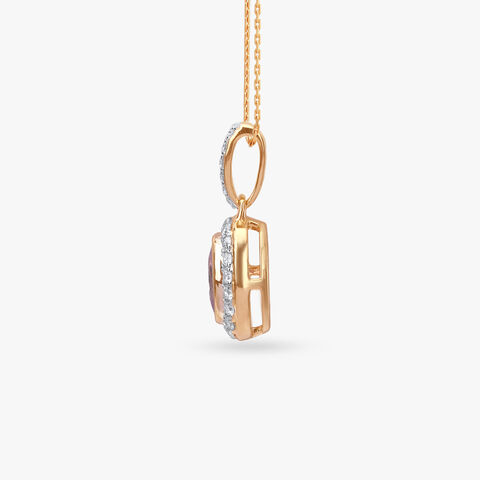 Twilight Charm Diamond Pendant
