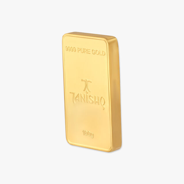 100 gram 24 Karat Gold Biscuit