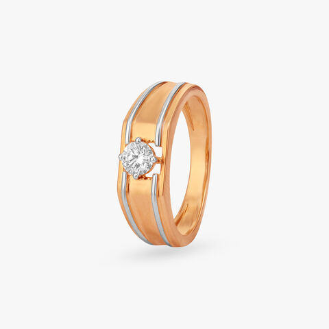 Glow Edit Solitaire Ring For Men
