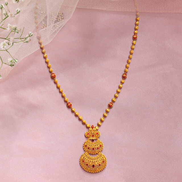 Opulent Gold Haaram,,hi-res image number null