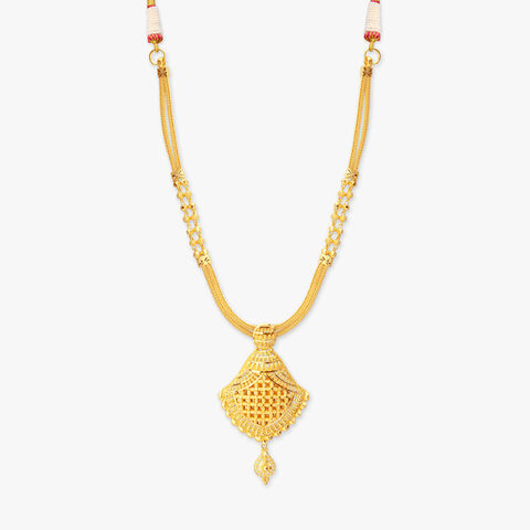 Temple Grandeur Gold Necklace