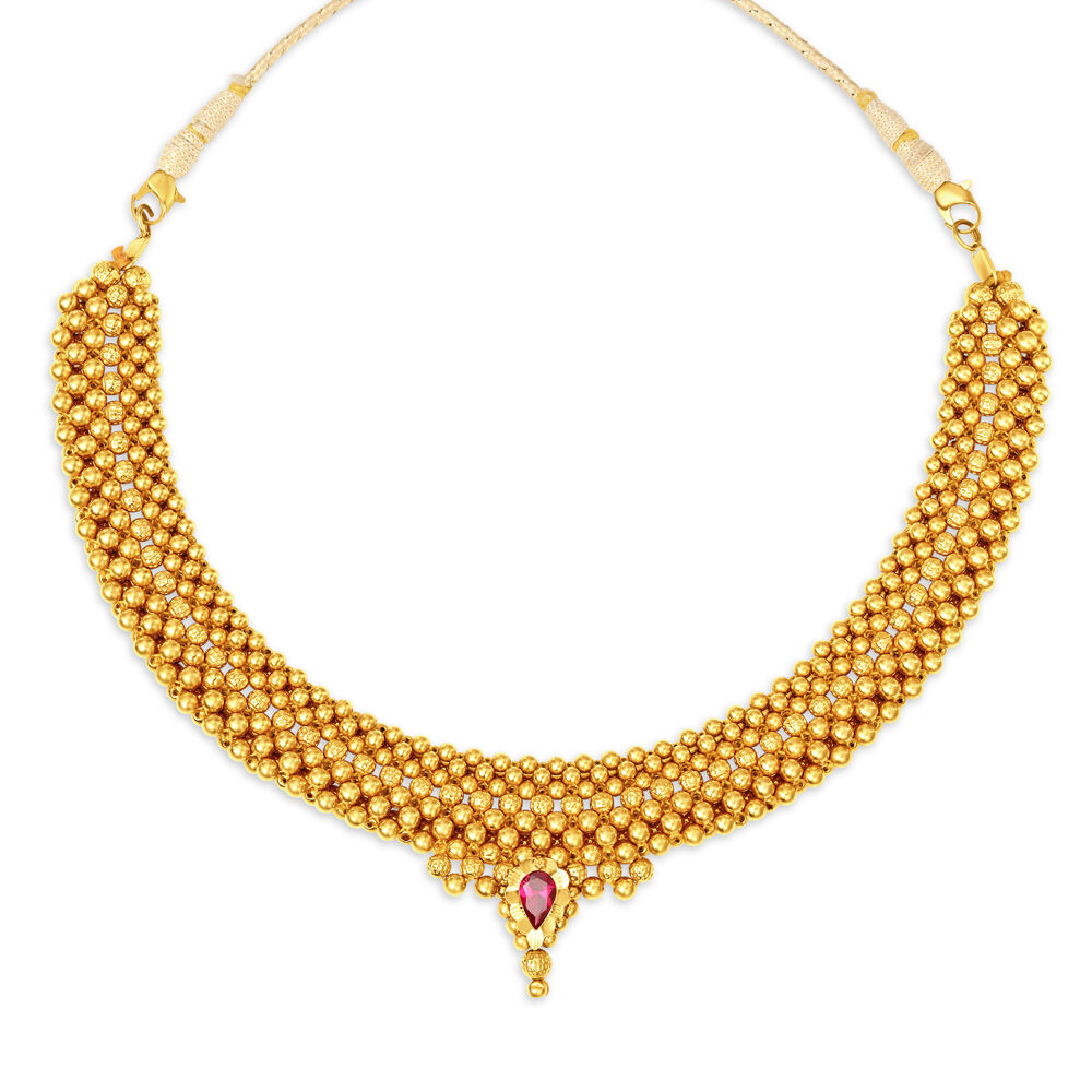 Necklace Sardine in Gold Plated Silver - Portugal Jewels