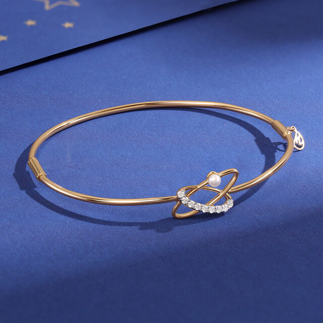 Astral Pearl Dance14KT Bangle,,hi-res image number null