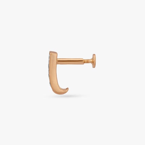 Grace Beam Diamond Nose Pin