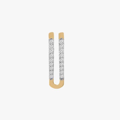 Aurora Line Diamond Pendant
