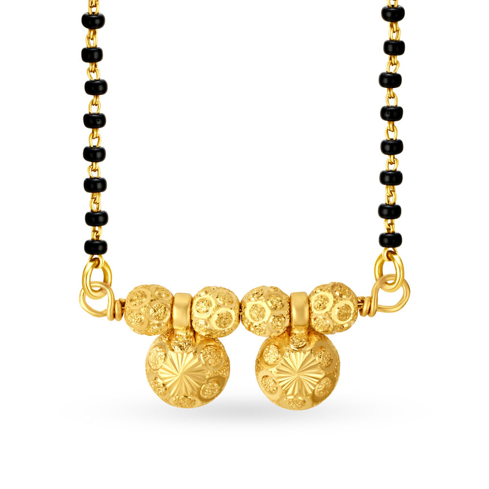 Mangalsutra pandal new design in gold top