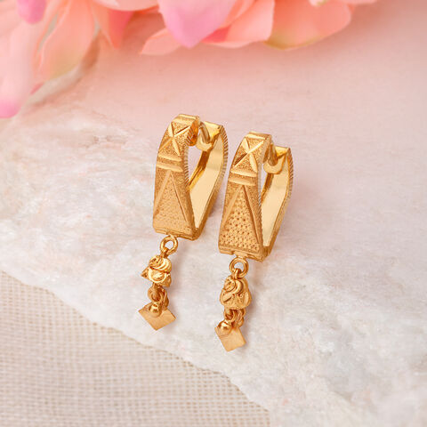 Marvellous Bali Style Hoop Earrings