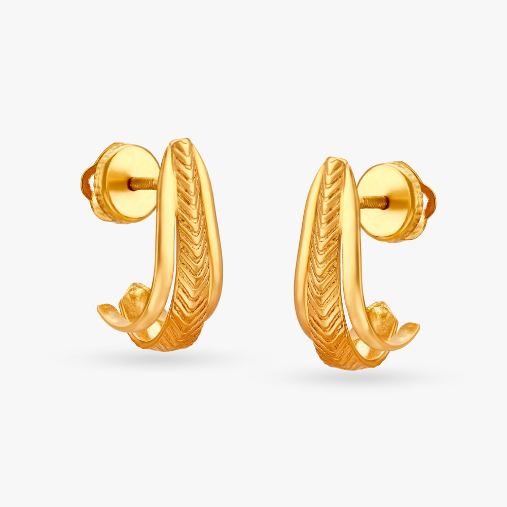 Magnificent Gold Drop Earrings