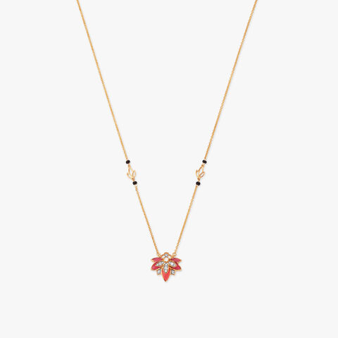 Scarlet Lotus Diamond Mangalsutra