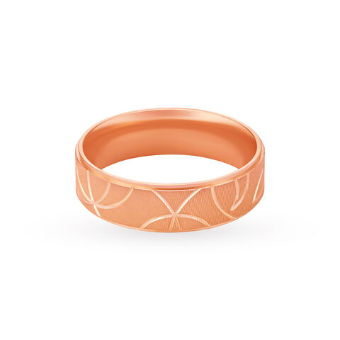 Statement Rose Gold Finger Ring