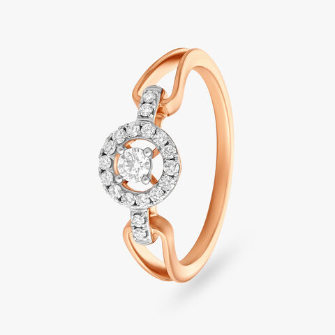 A perfect Solitaire Ring