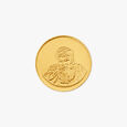 5 gram 24 Karat Gold Coin with Guru Nanak Design,,hi-res image number null