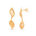 Alluring Gold Chandelier Drop Earrings,,hi-res image number null