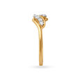 Wave Inspired Multi Stone Diamond Ring,,hi-res image number null