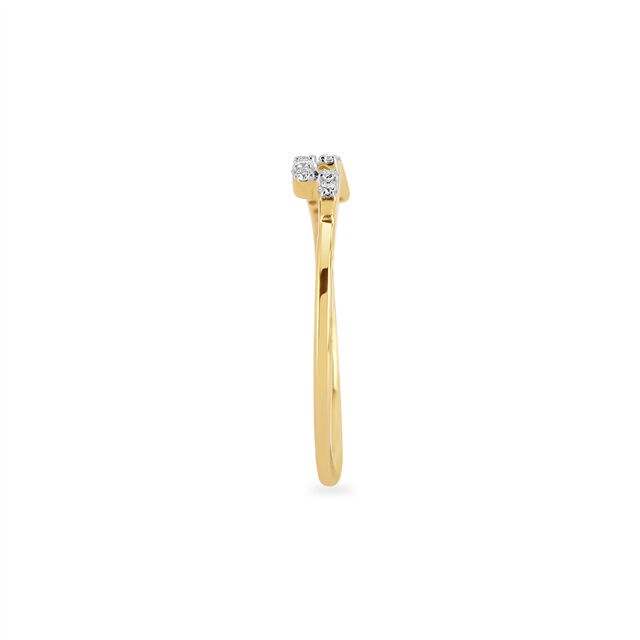 14KT Yellow Gold Martini Finger Ring,,hi-res image number null