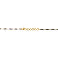 Diamond Encrusted Floral Gold Traditional Mangalsutra,,hi-res image number null