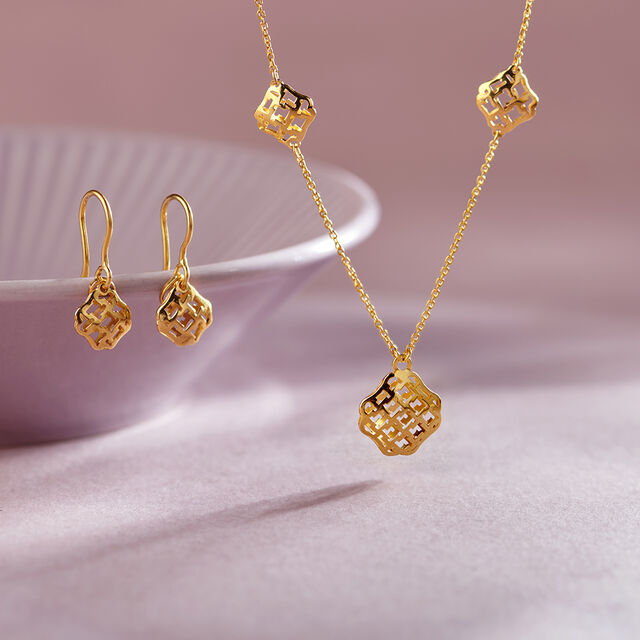 Sleek Glam Necklace Set,,hi-res image number null