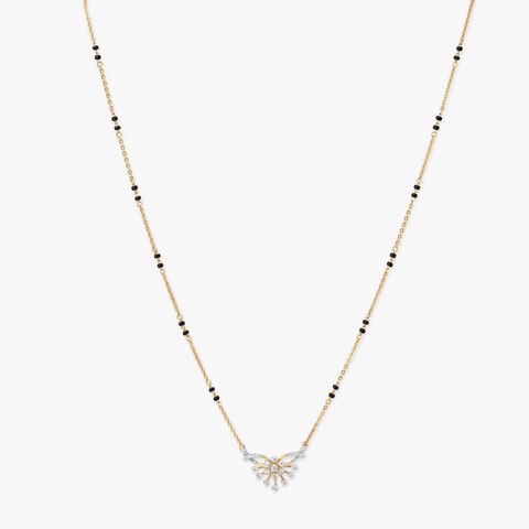Winged Grace Diamond Mangalsutra