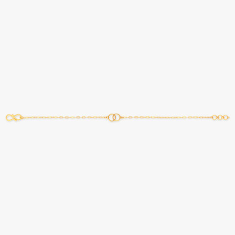 Circle Connection Gold Bracelet