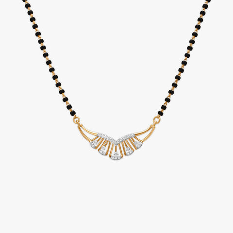 Divine Dazzle Diamond Mangalsutra