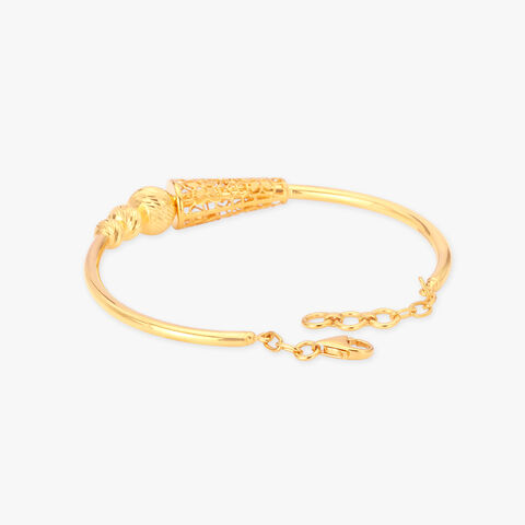 Entrancing Gold  Bangle