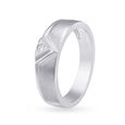 Trendy 950 Platinum Geometric Band Ring,,hi-res image number null