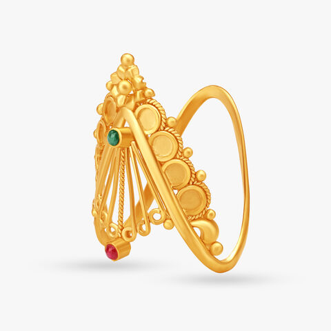 Traditional Vanki Gold Finger Ring alternate view 1