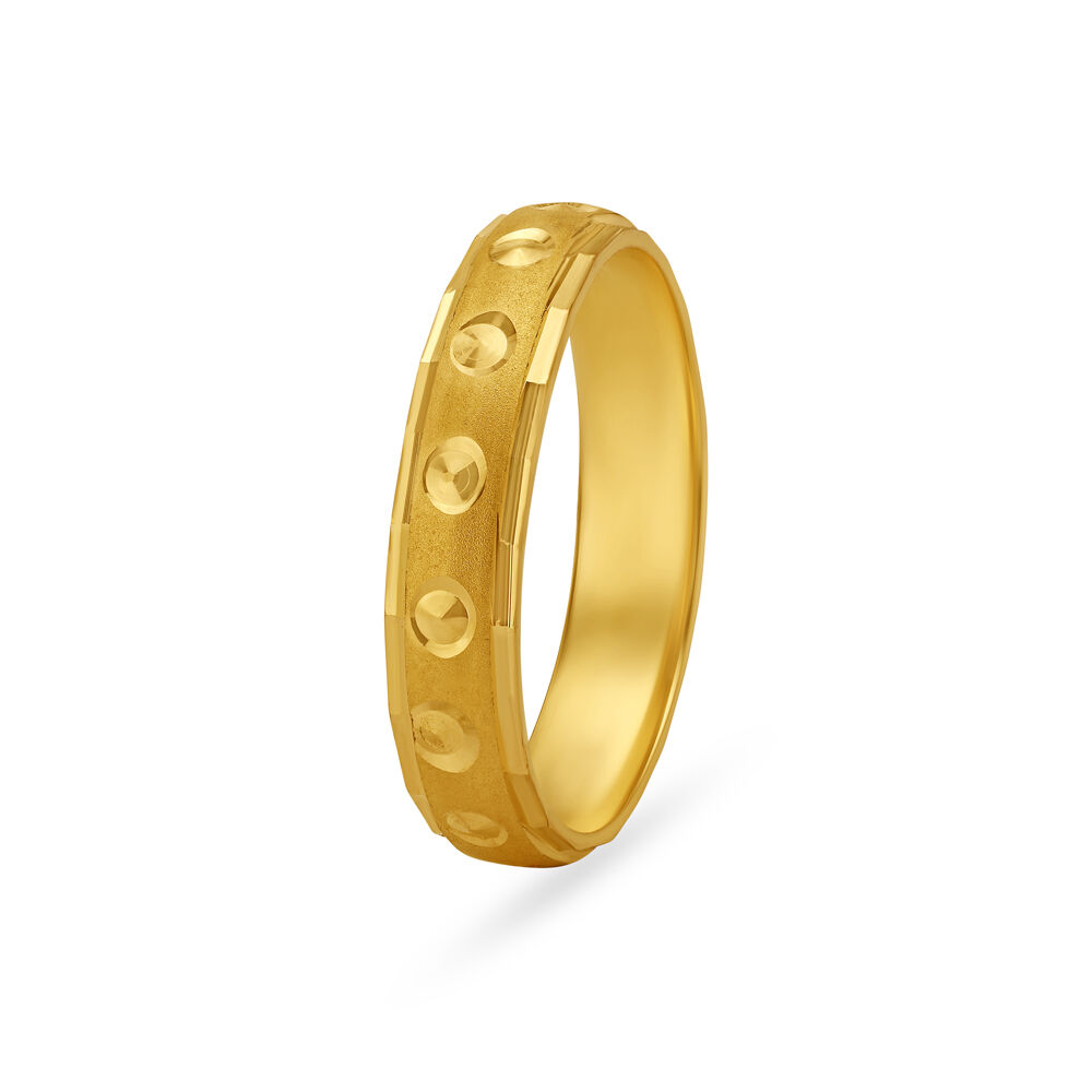 Yellow Gold Finger Band