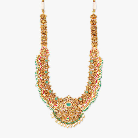 Mayura Ratna Divine Temple Necklace